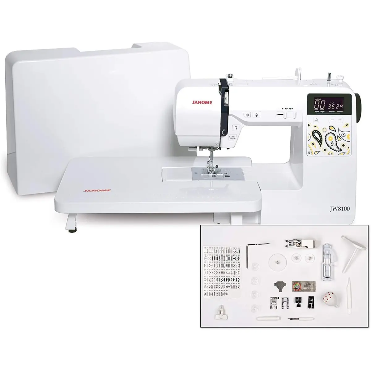 Janome JW8100 computerized sewing machine
