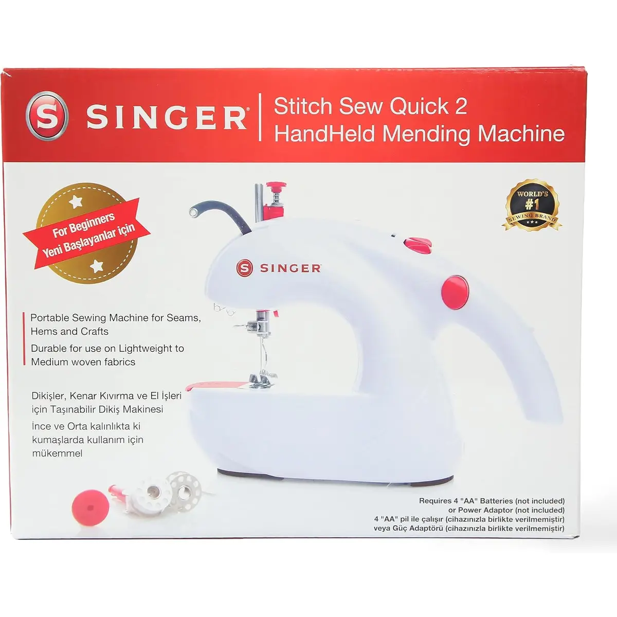 Singer Stitch Sew Quick 2 handheld mending machine