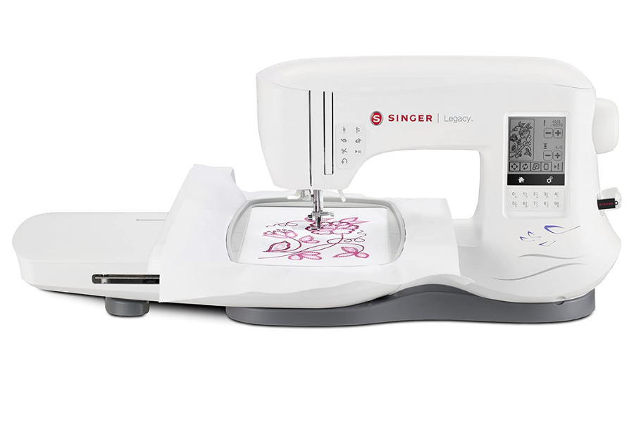 6. SINGER Legacy SE300 Embroidery Machine