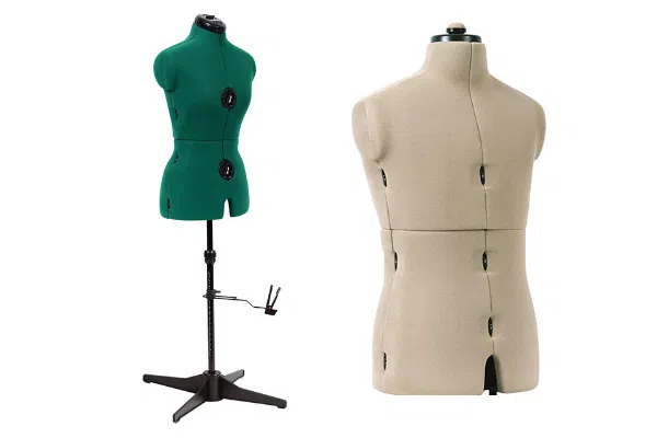 adjustable dress forms or sewing mannequin