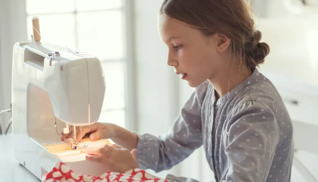 appropriate age for kids to use a sewing machine