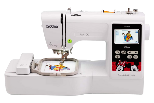 brother pe550d digital embroidery machine