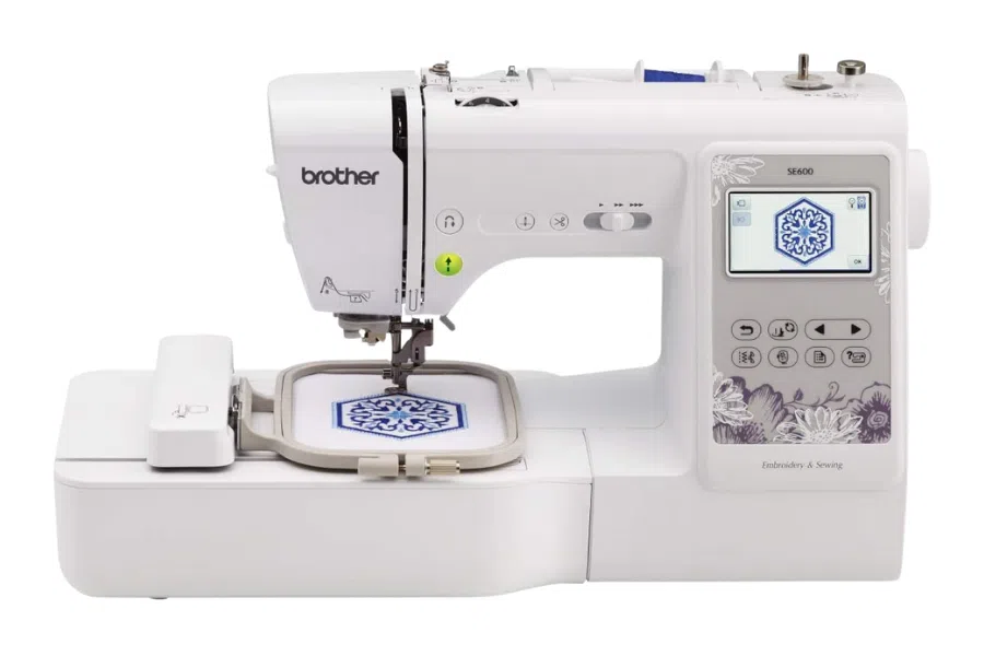 1. Brother SE600 Sewing and Embroidery Machine