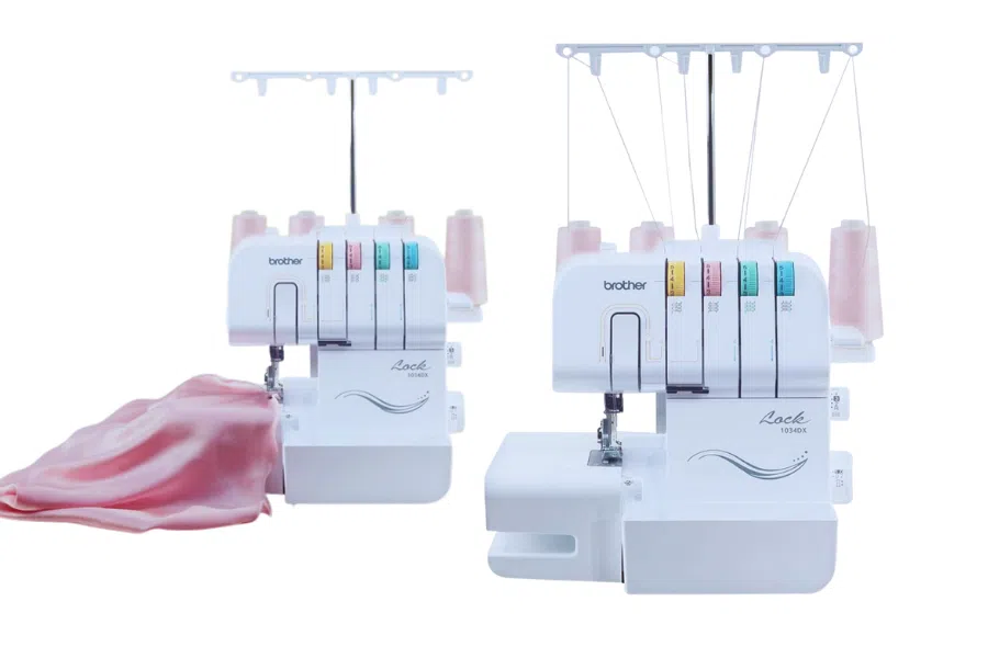 brother serger 1034dx overlocking machine