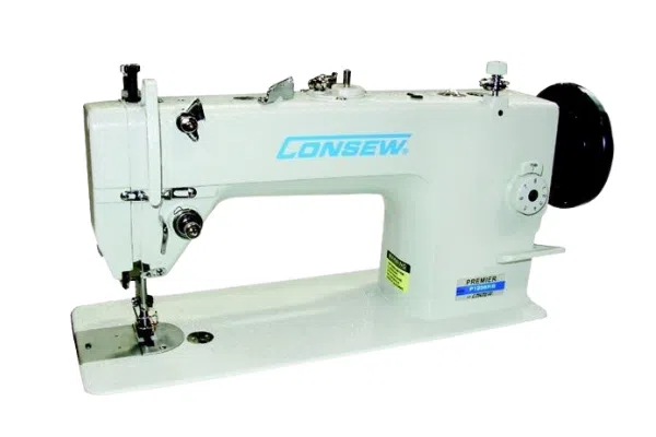 9. Consew P1206RB Portable Walking Foot Sewing Machine
