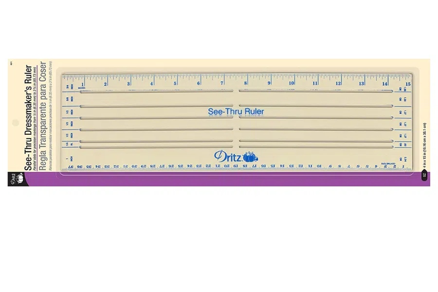 4. Dressmaker's Ruler