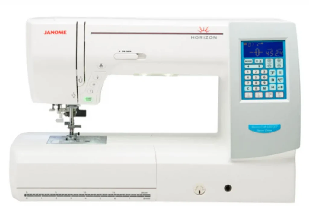 horizon memory craft 8200 qcp large throat quilting machine