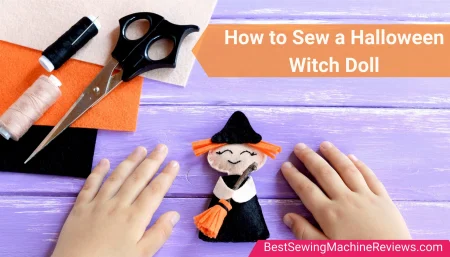 How to Sew a Halloween Witch Doll with Felt