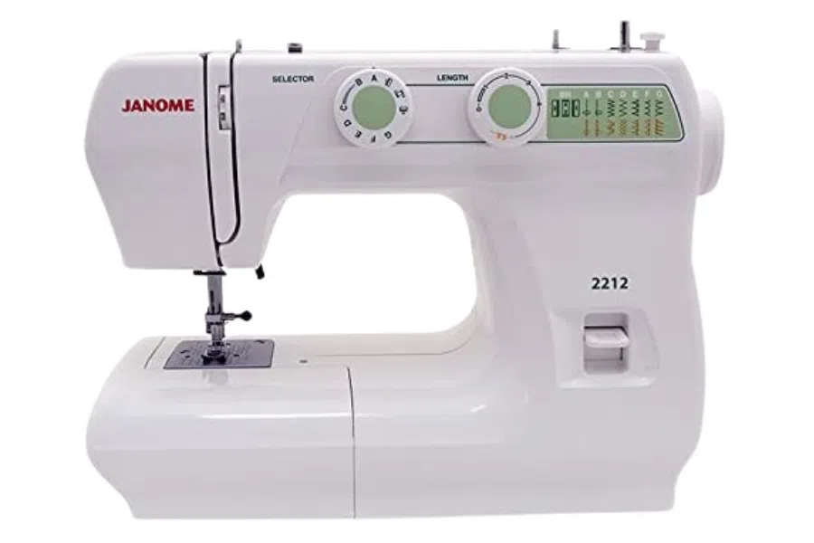  1. Janome 2212 sewing machine 