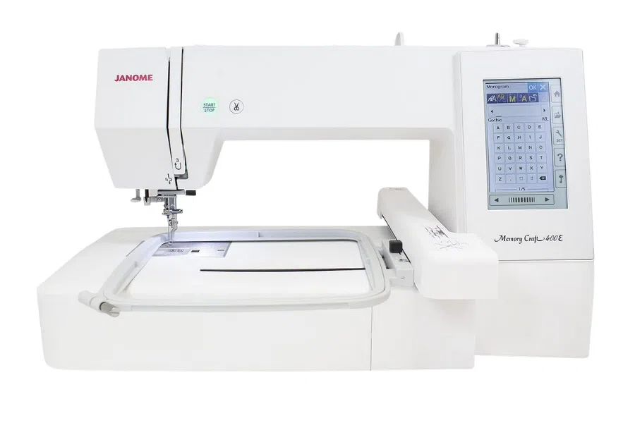 janome memory craft 400e