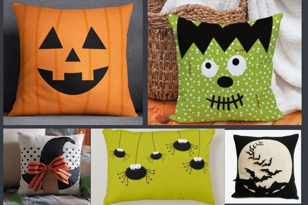 spooky cushion covers